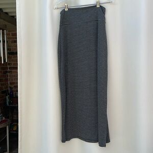 High waist long skirt